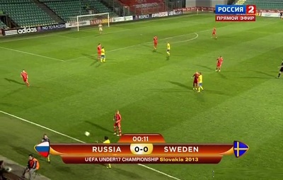 Чемпионат Европы 2013 (U17) / 1/2 финала / Россия - Швеция